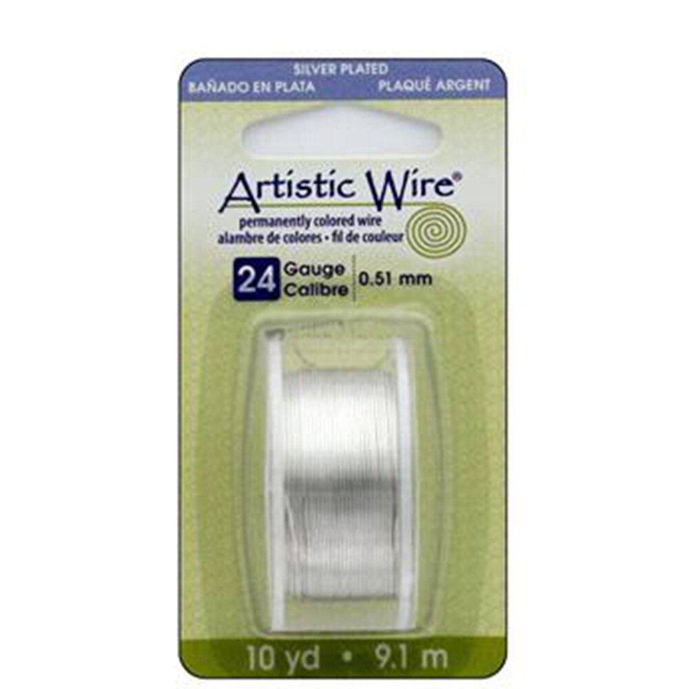 Grey, Craft Embellishments, Art & School, Artistic Wire, 24 gauge, 10 yard, 1067